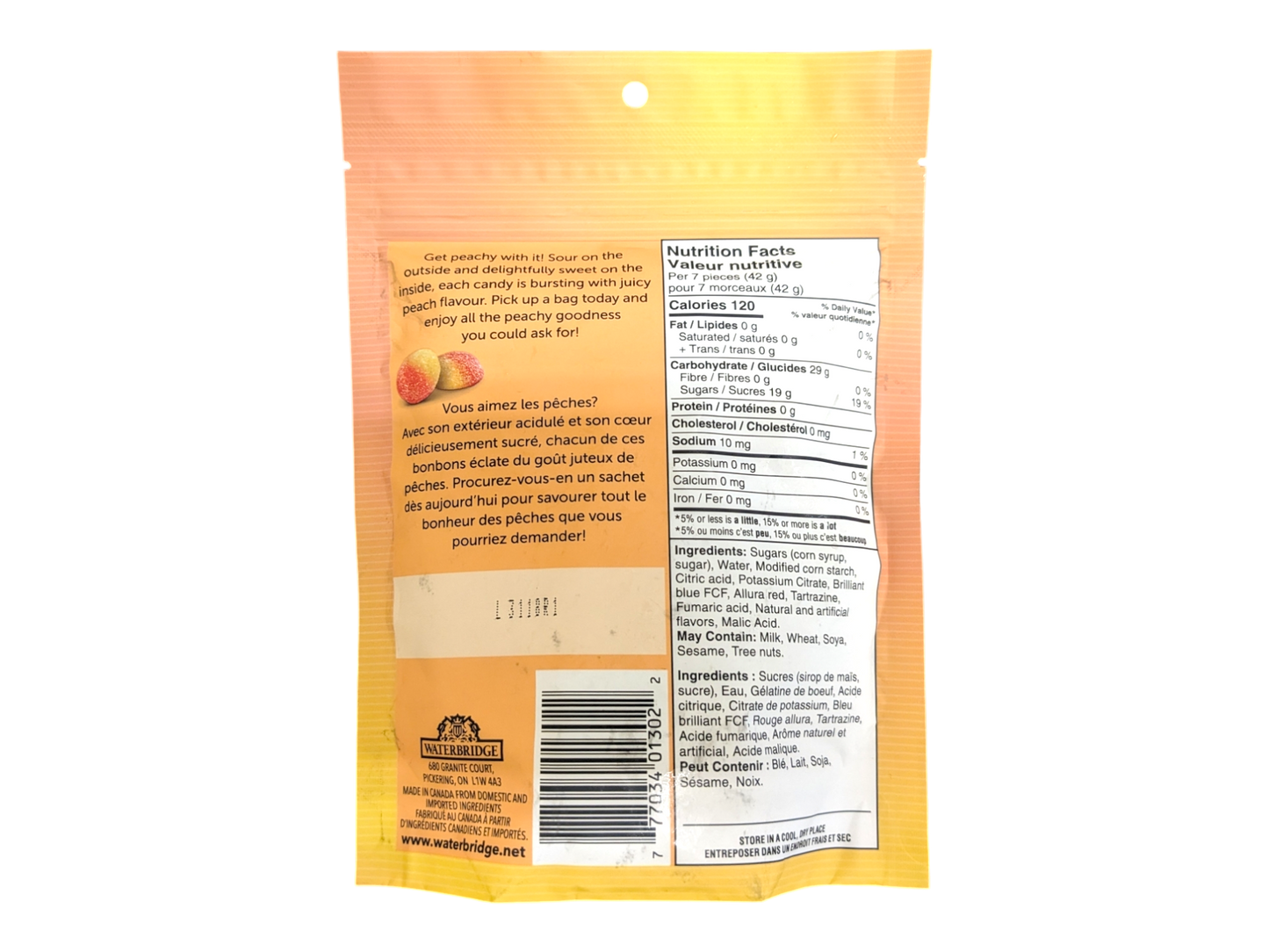 Waterbridge Just Peachy Sour