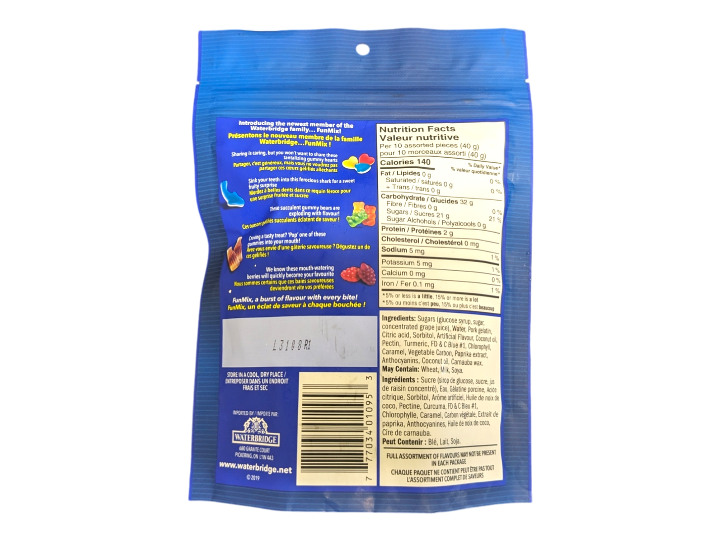 Waterbridge Funmix Fruit Flavoured Candy