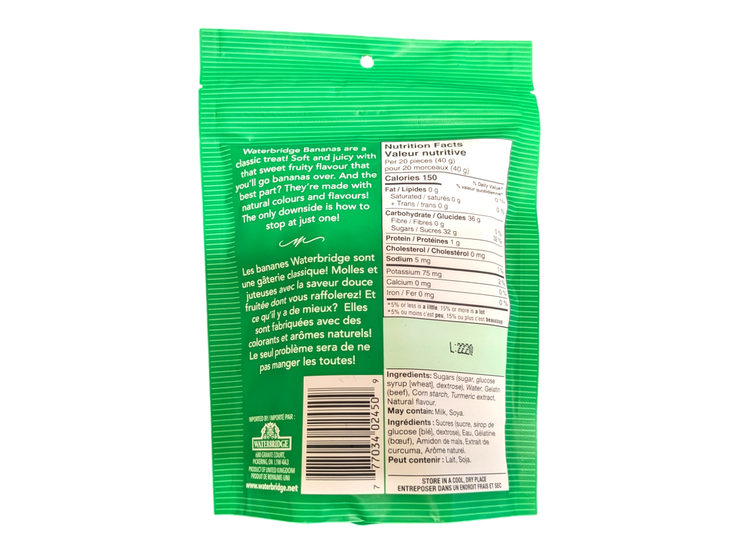 Waterbridge Bananas Candy