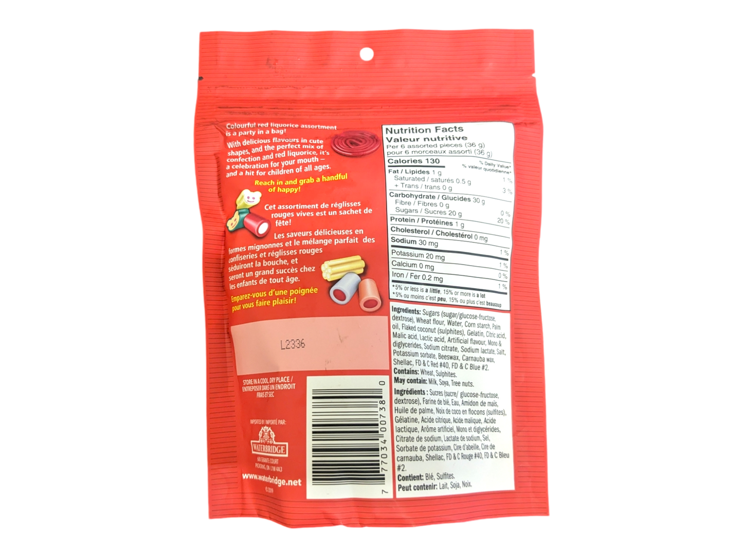 Waterbridge Funsorts Fruit Flavoured Candy Bites