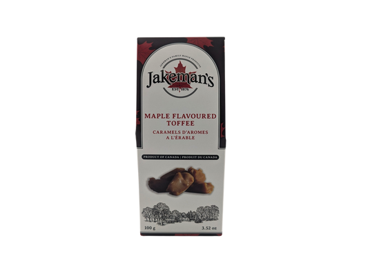 Jakeman's Maple Flavoured Toffee - 100g