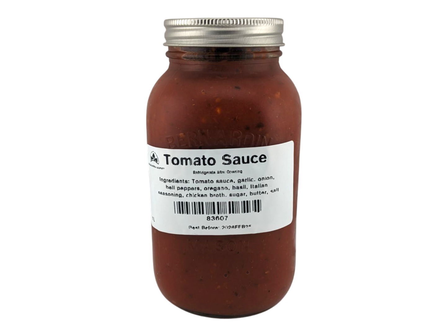 Homemade Tomato Sauce - 1L