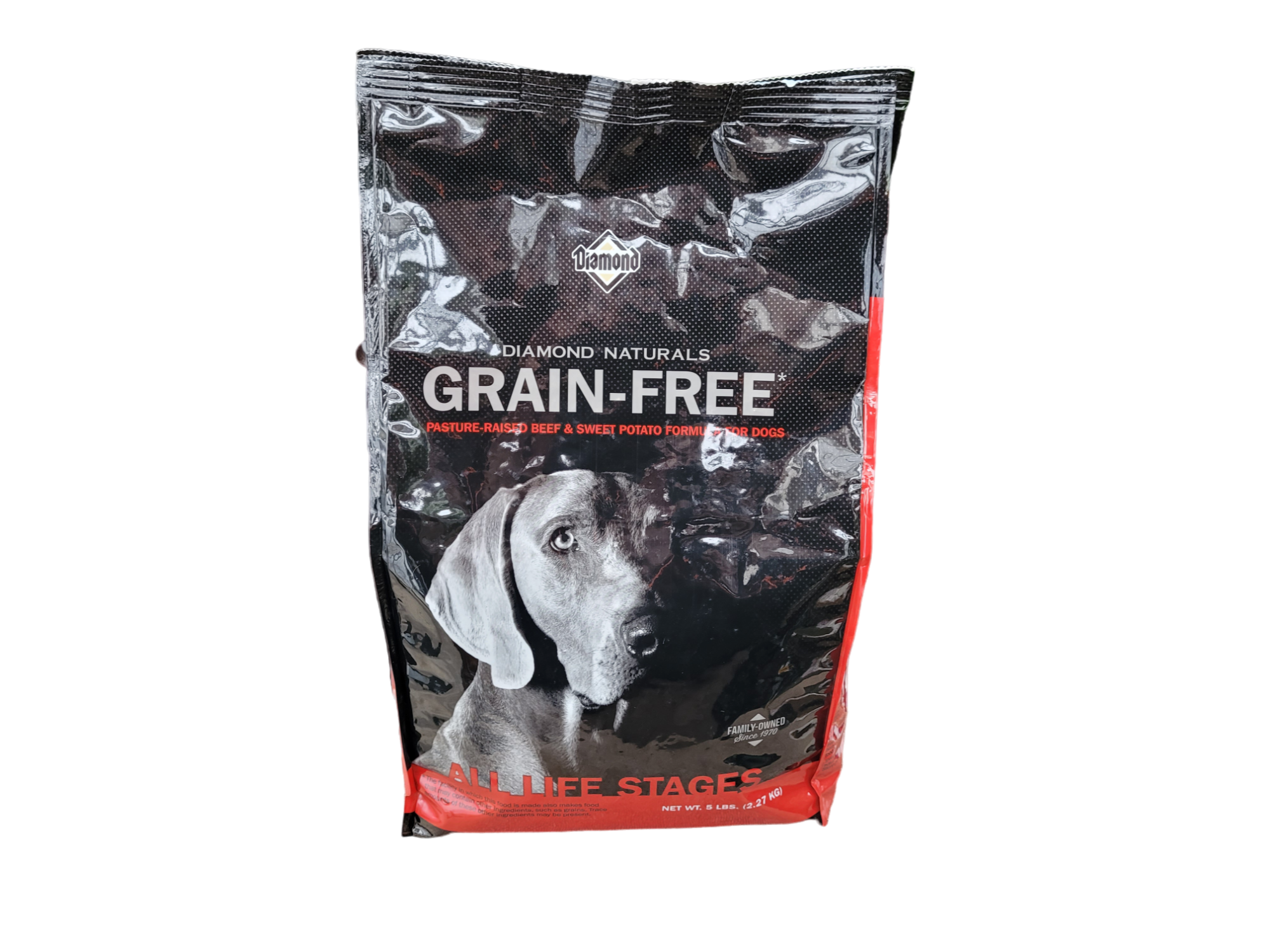 Diamond Naturals Grain free Beef Sweet Potato 5lb
