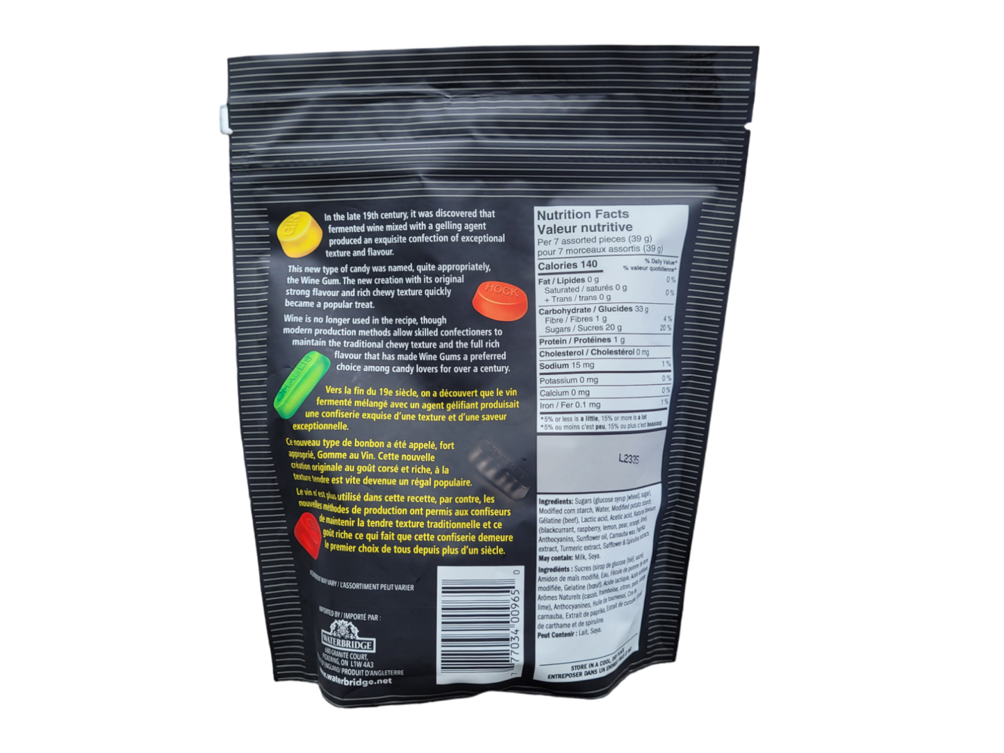 Waterbridge Wine Gums - 400g