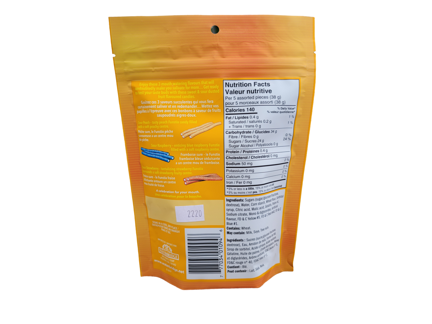 Waterbridge Sour Funstix