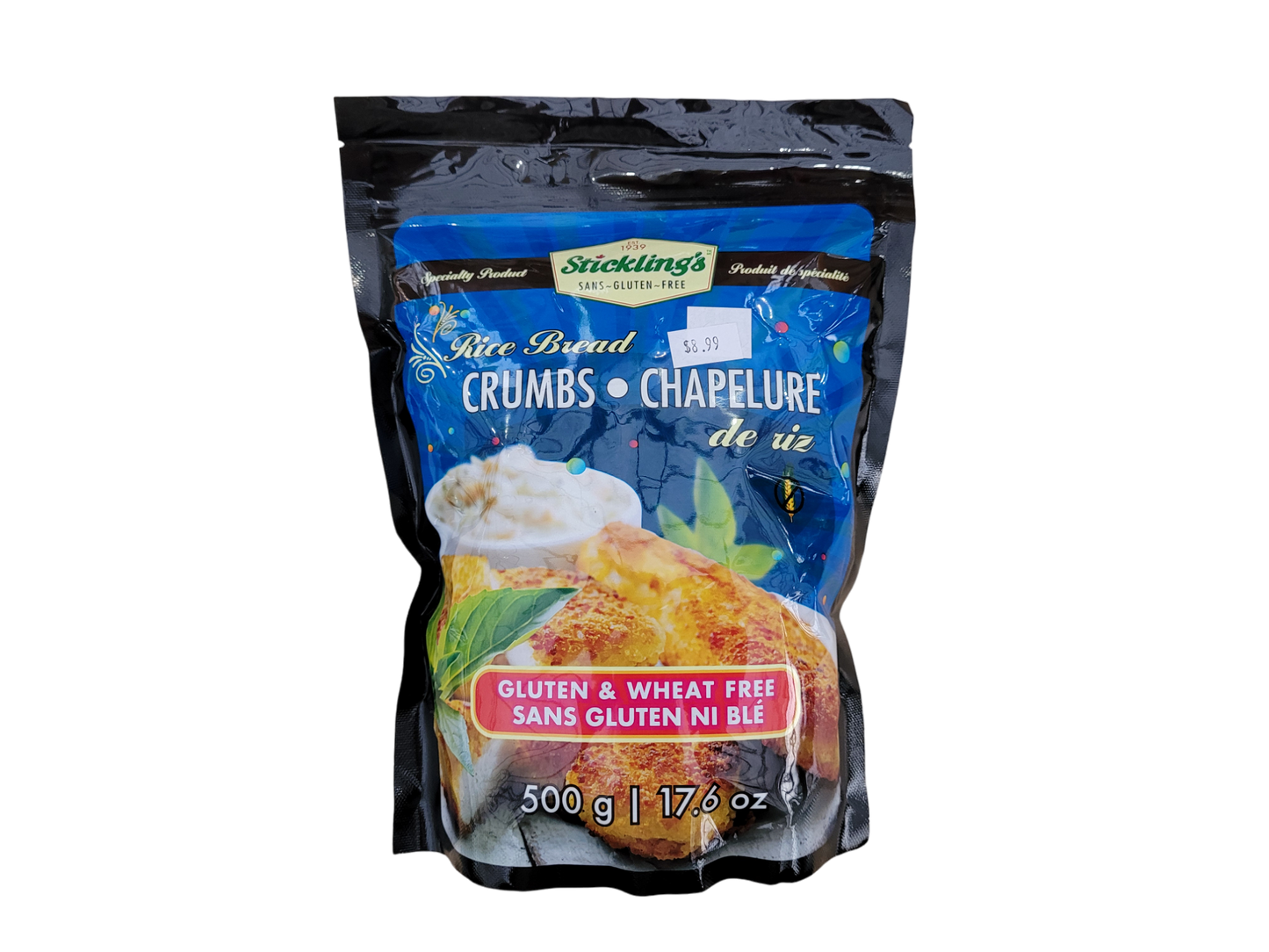 Stickling's Gluten Free Rice Bread Crumbs 500g