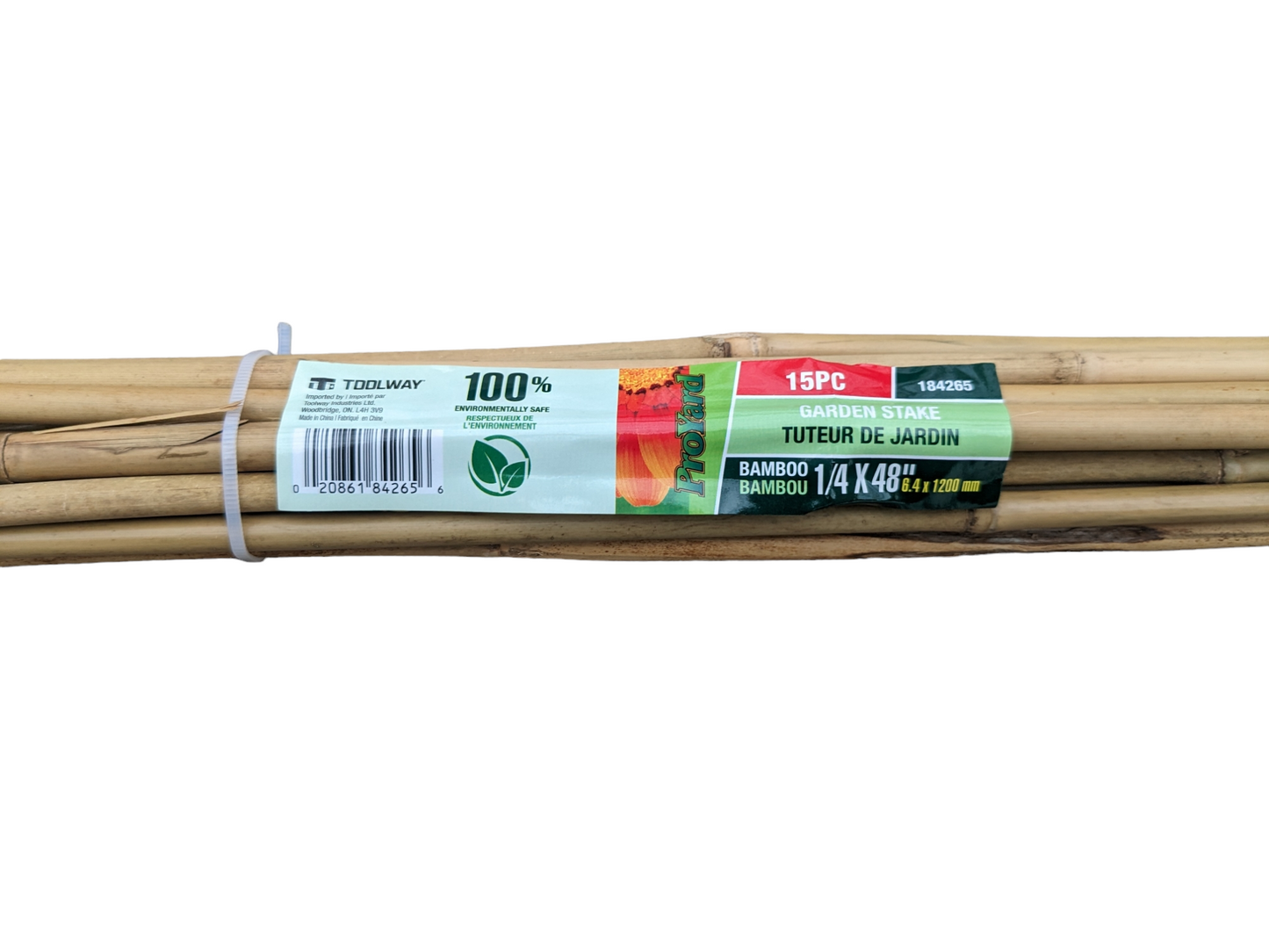 Bamboo Garden Stakes - 15 pack