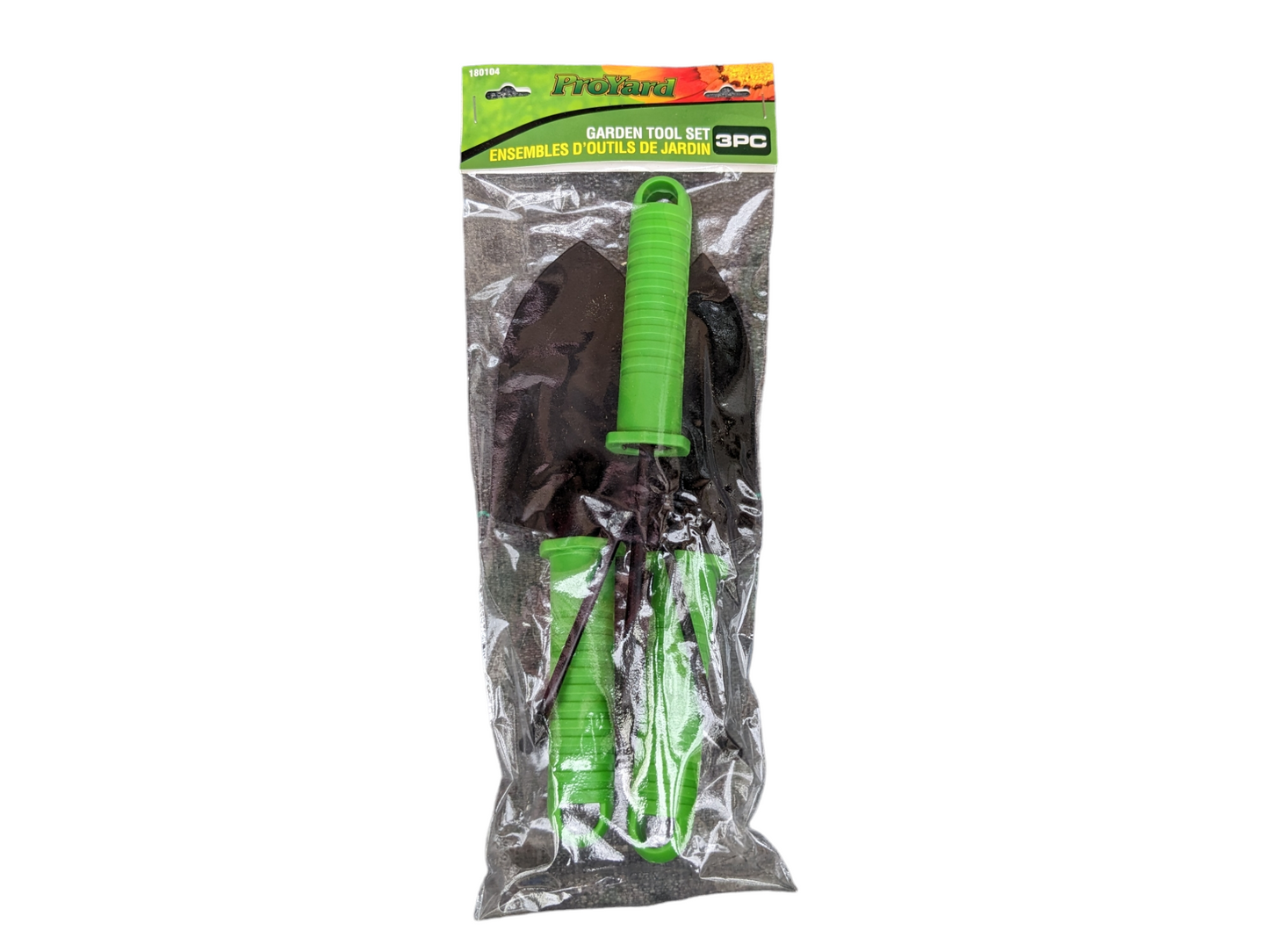 Hand Held Steel Garden Tool Set 3pc