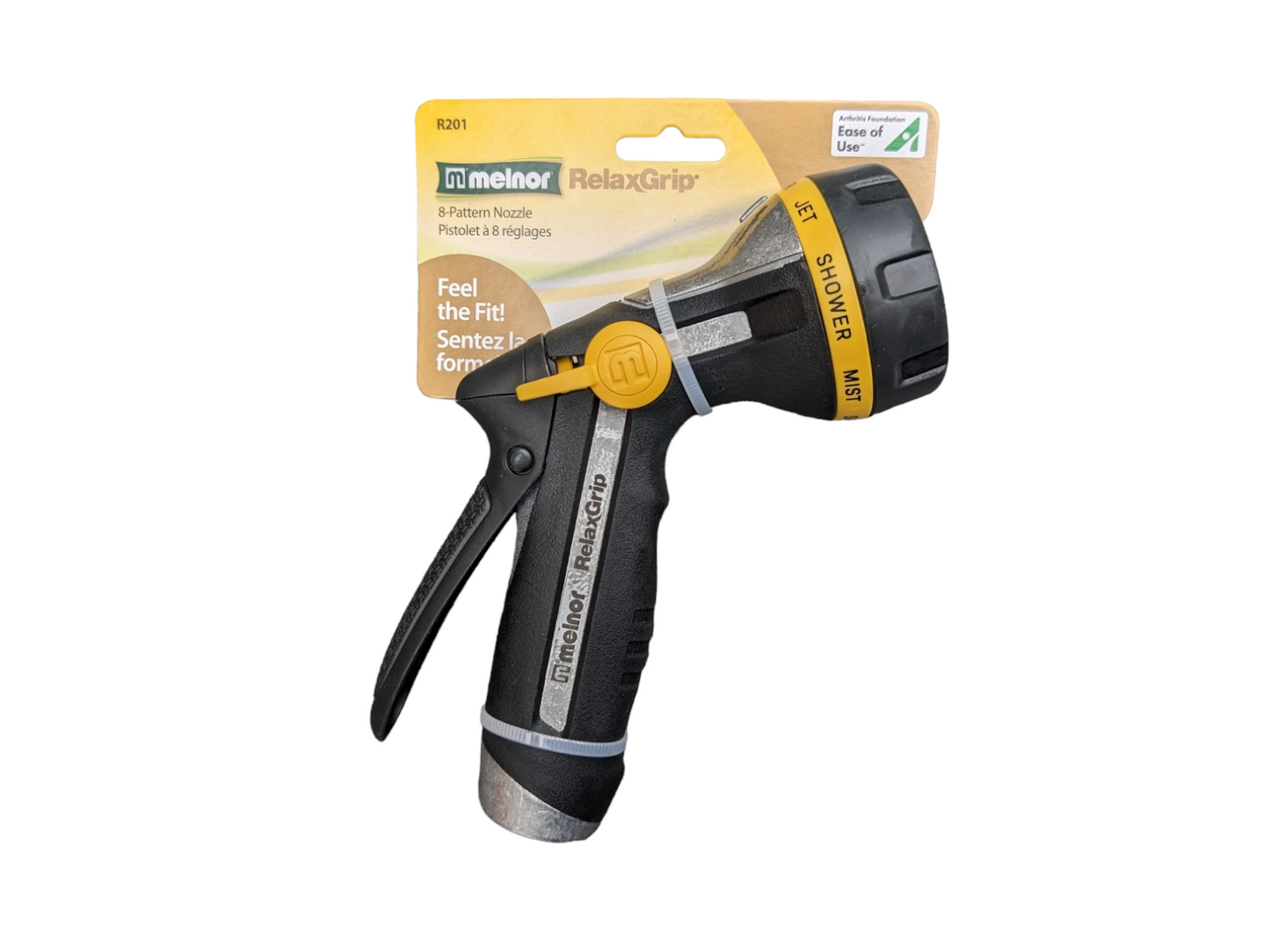 RelaxGrip Hose Nozzle Sprayer 8 Pattern