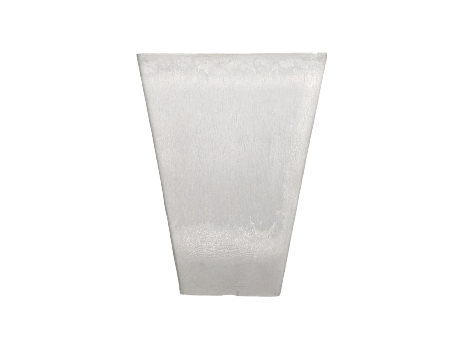 Pewter Composite Square Planter - 10"x 13"