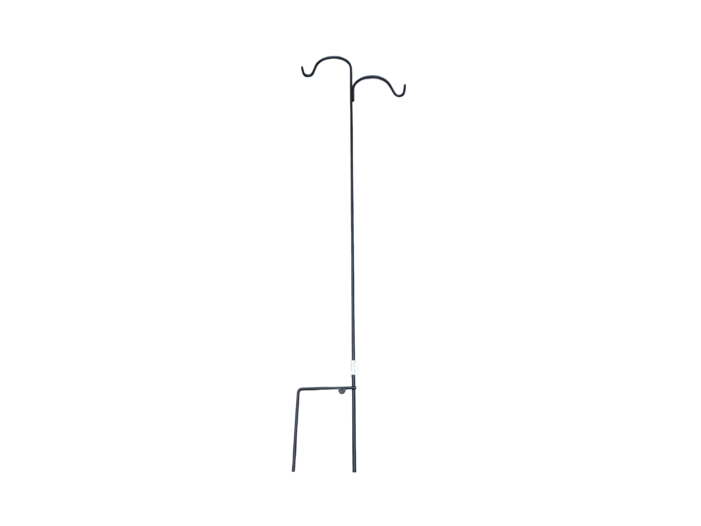 Black Shepherd Hook 84" Double Offset