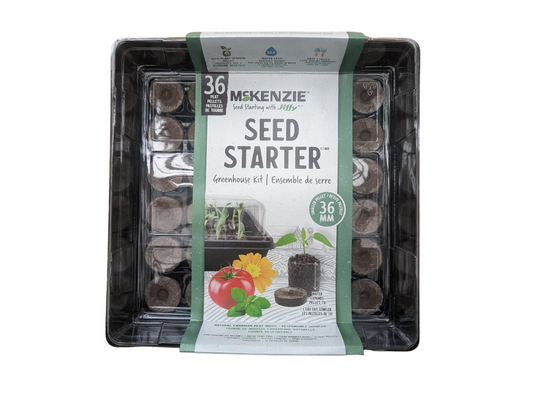 McKenzie Seed Starter Greenhouse with 36 Peat Pellets