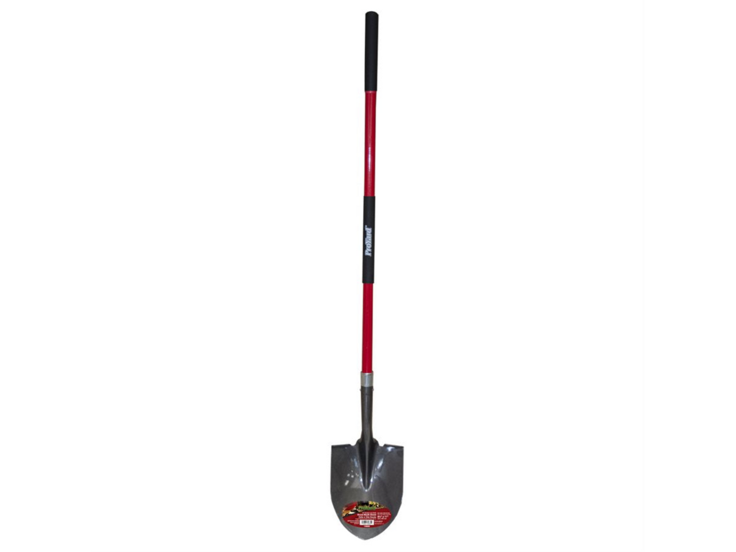 Shovel Round Point 59" x 9.5" Blade Fibreglass L-Handle