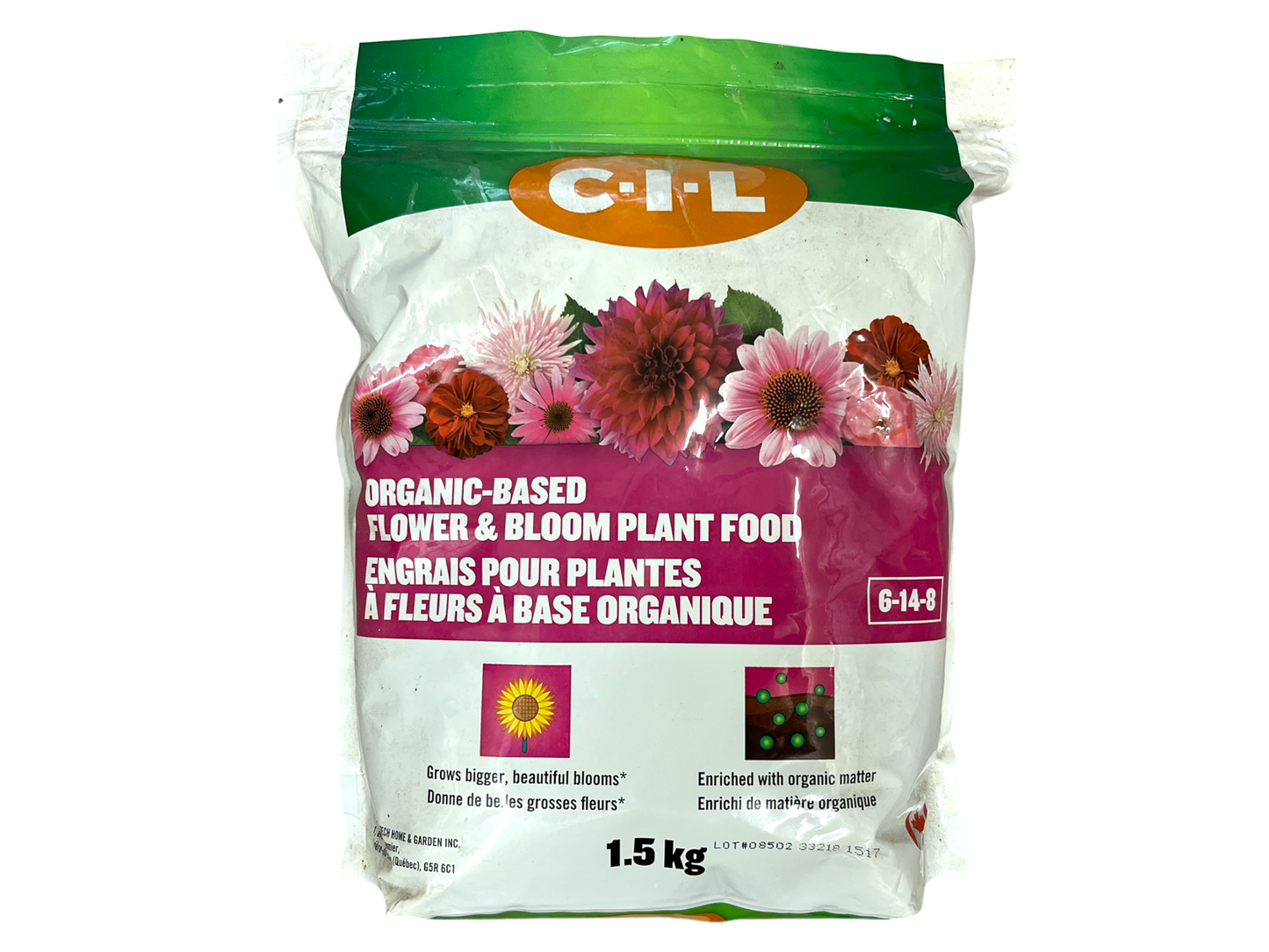 Organic-Based Flower & Bloom Plant Food 1.5kg