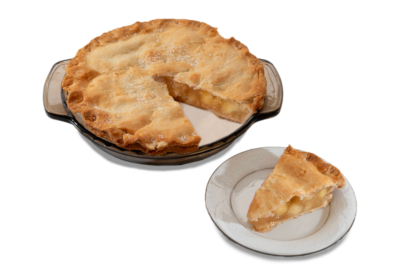 Frozen Homemade Apple Pie