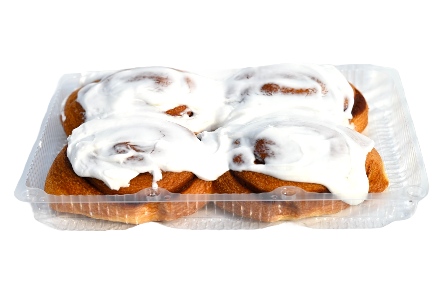Homemade Cinnamon Buns With Icing - 4 Pack