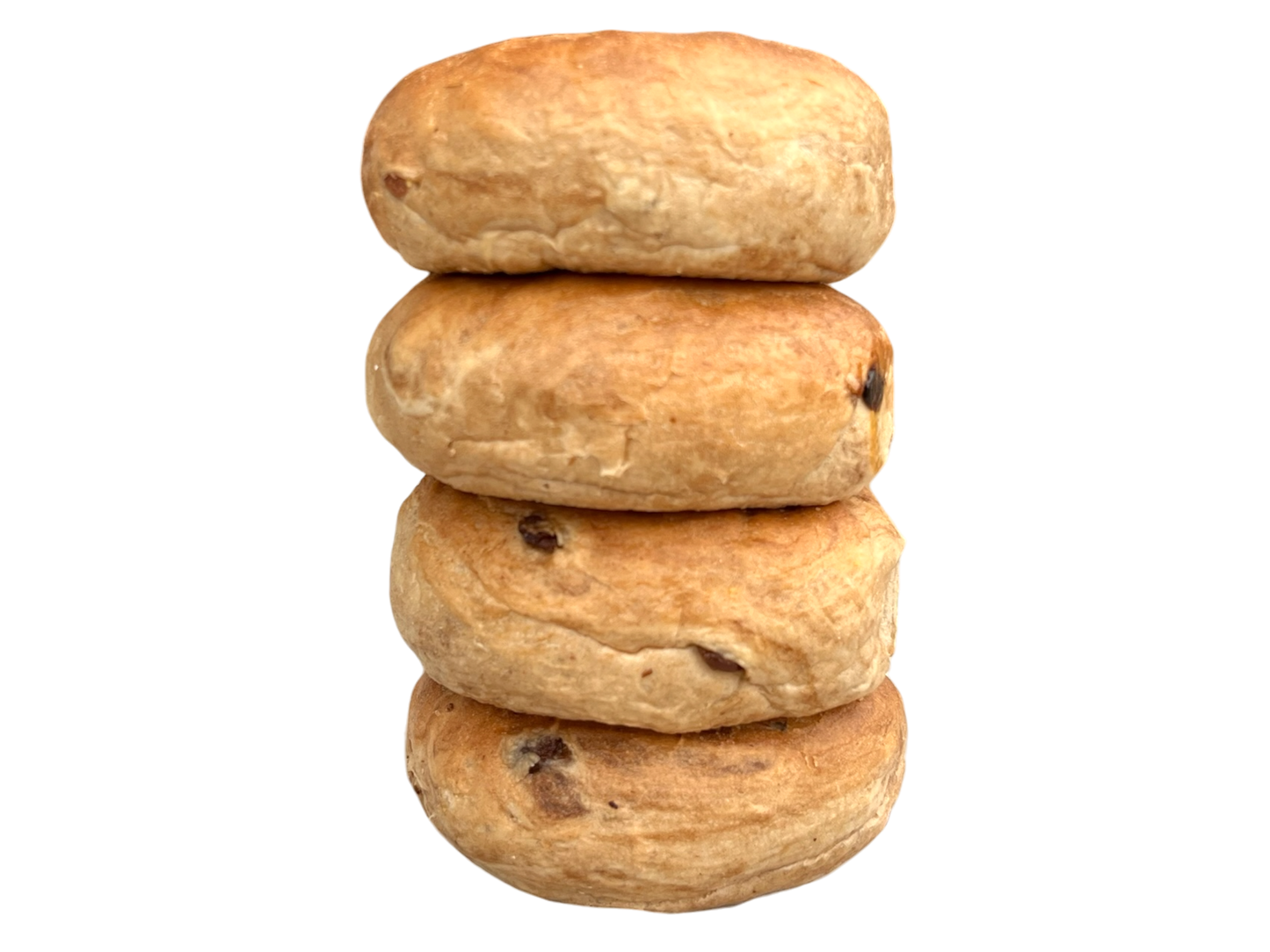 Frozen Homemade Cinnamon Raisin Bagels - 4 Pack
