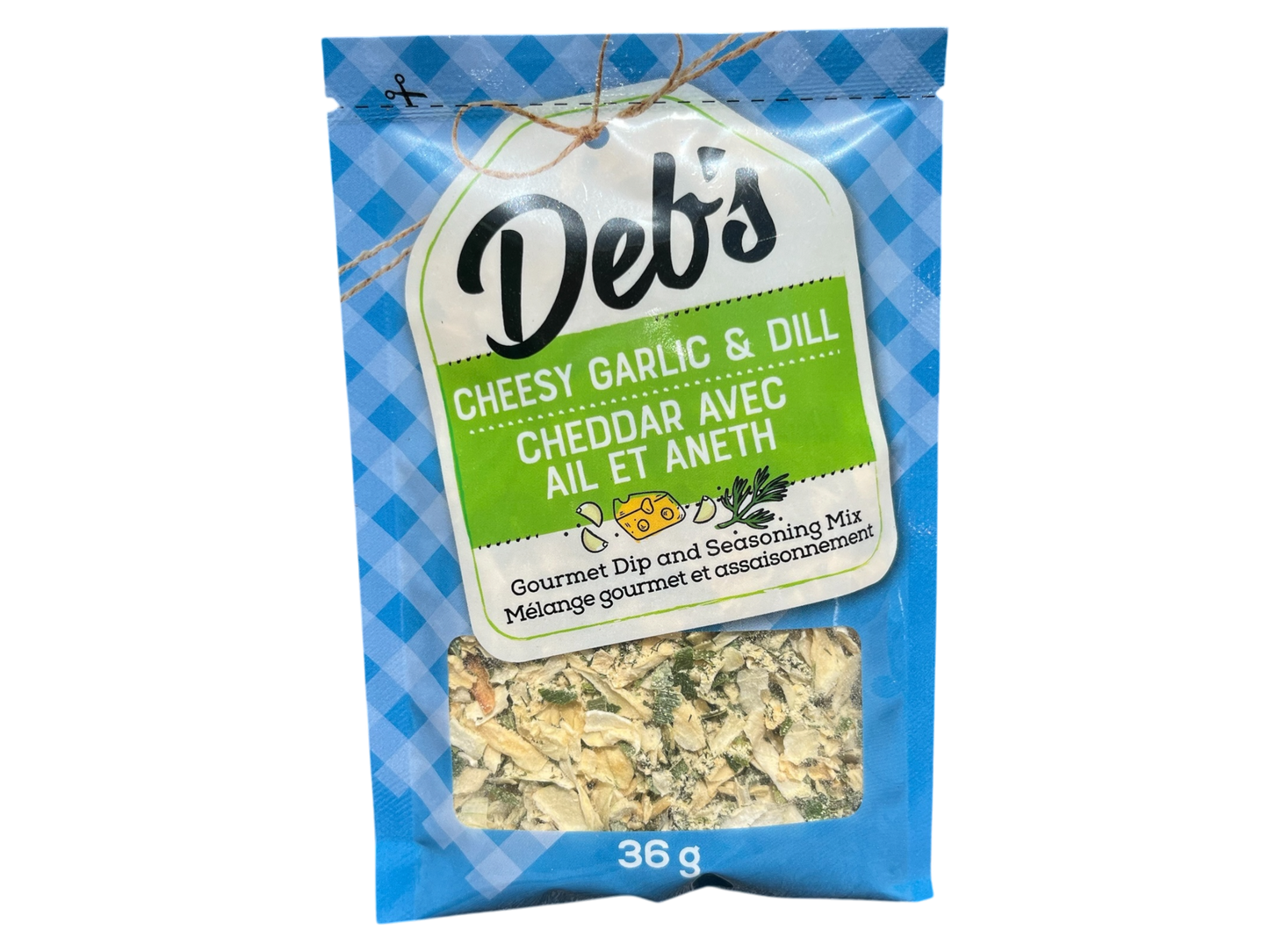 Cheesy Garlic & Dill Dip Mix - Deb's Dips