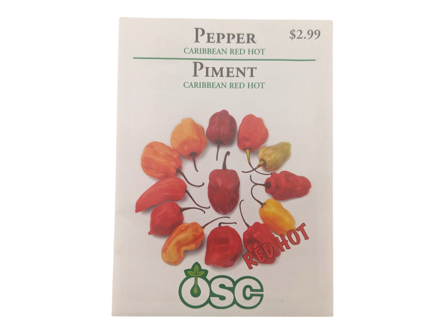 Pepper Caribbean Red Hot