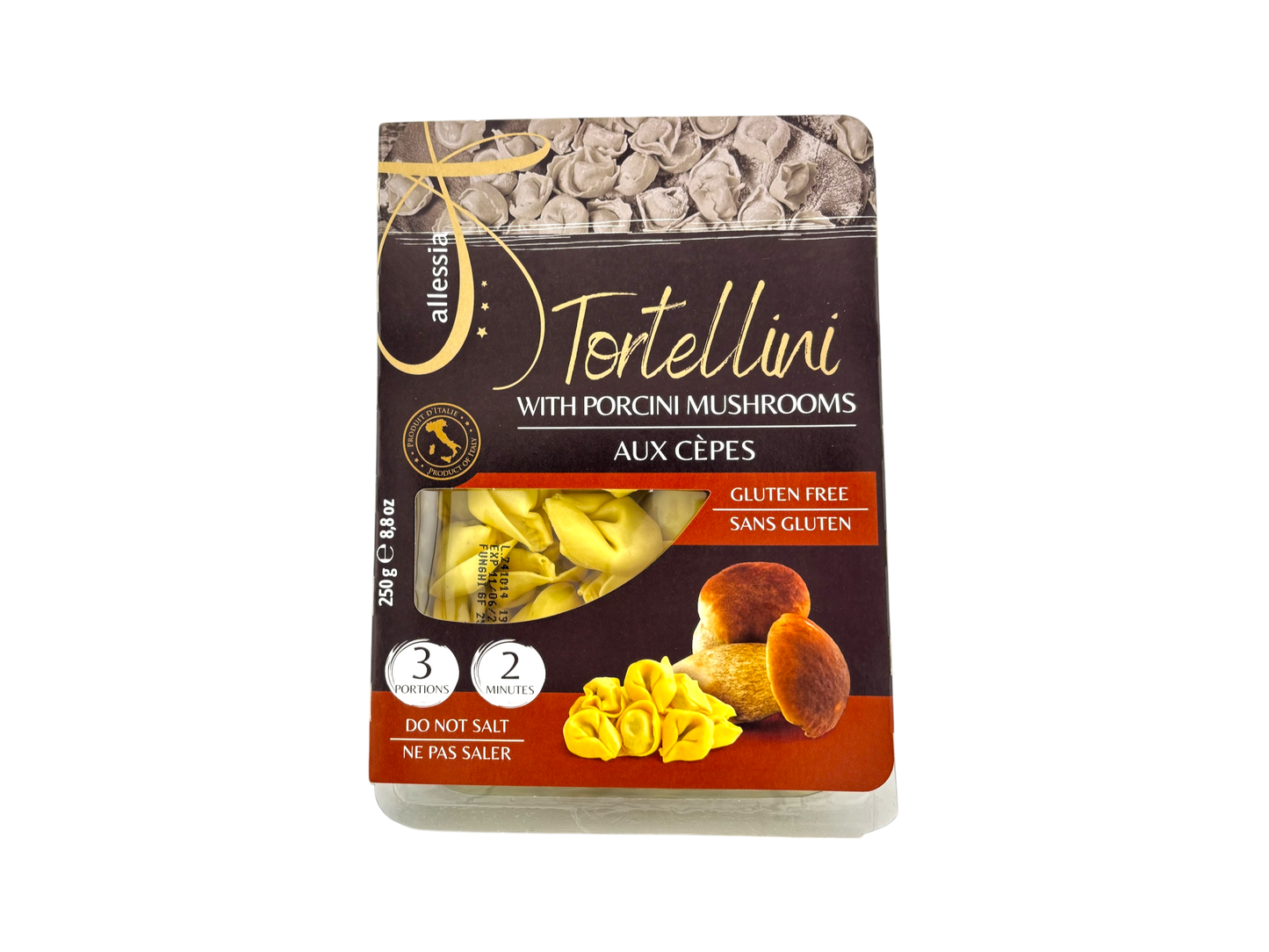 Aurora Gluten Free Tortellini with Porcini Mushrooms