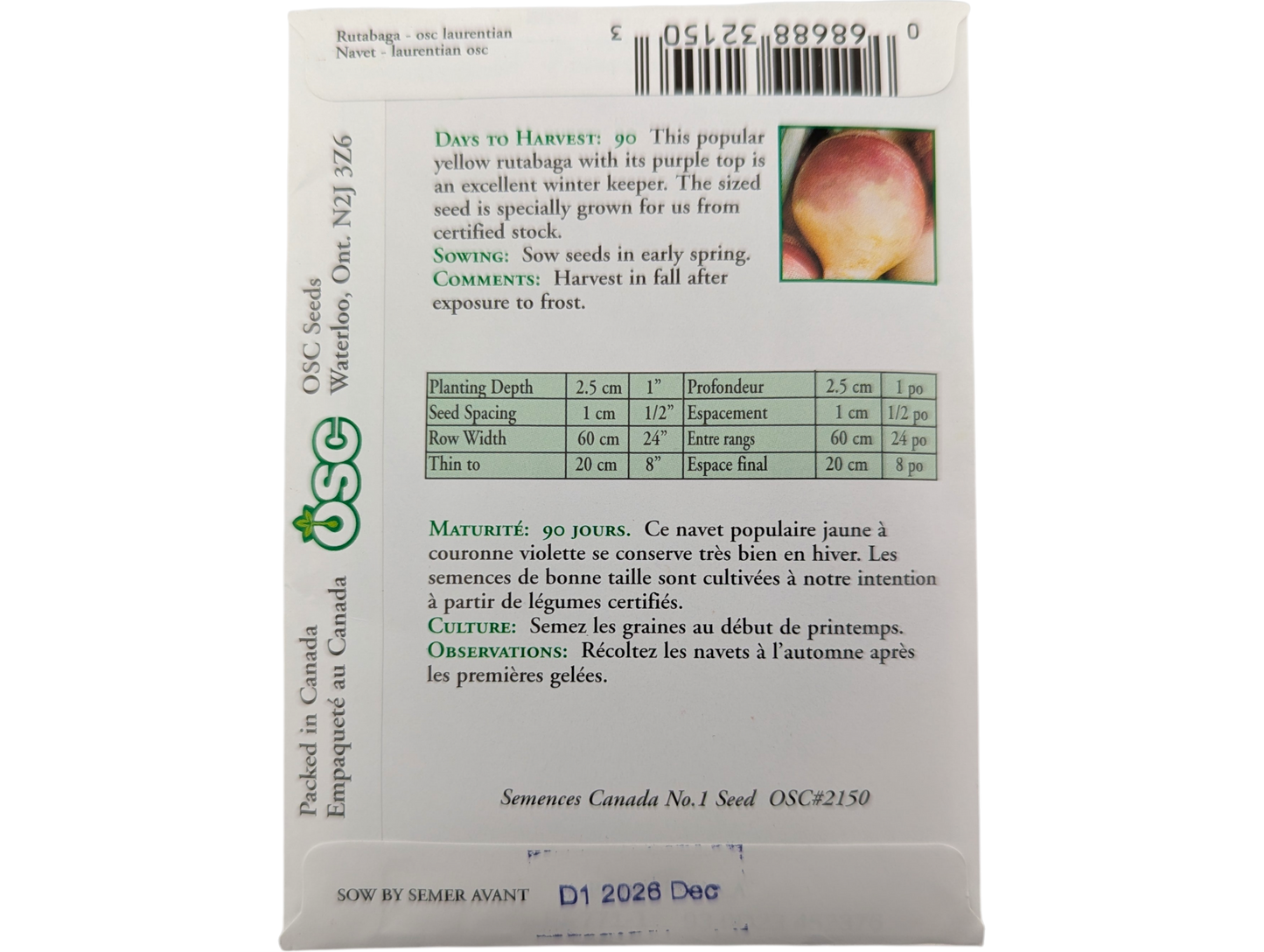 Rutabaga Laurentian