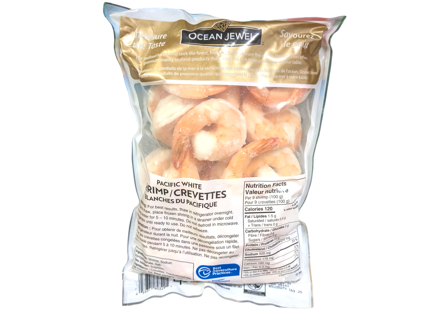Pacific White Shrimp - 340g