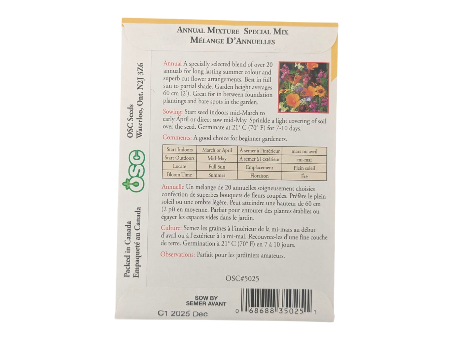 Annual Mixture Special Mix