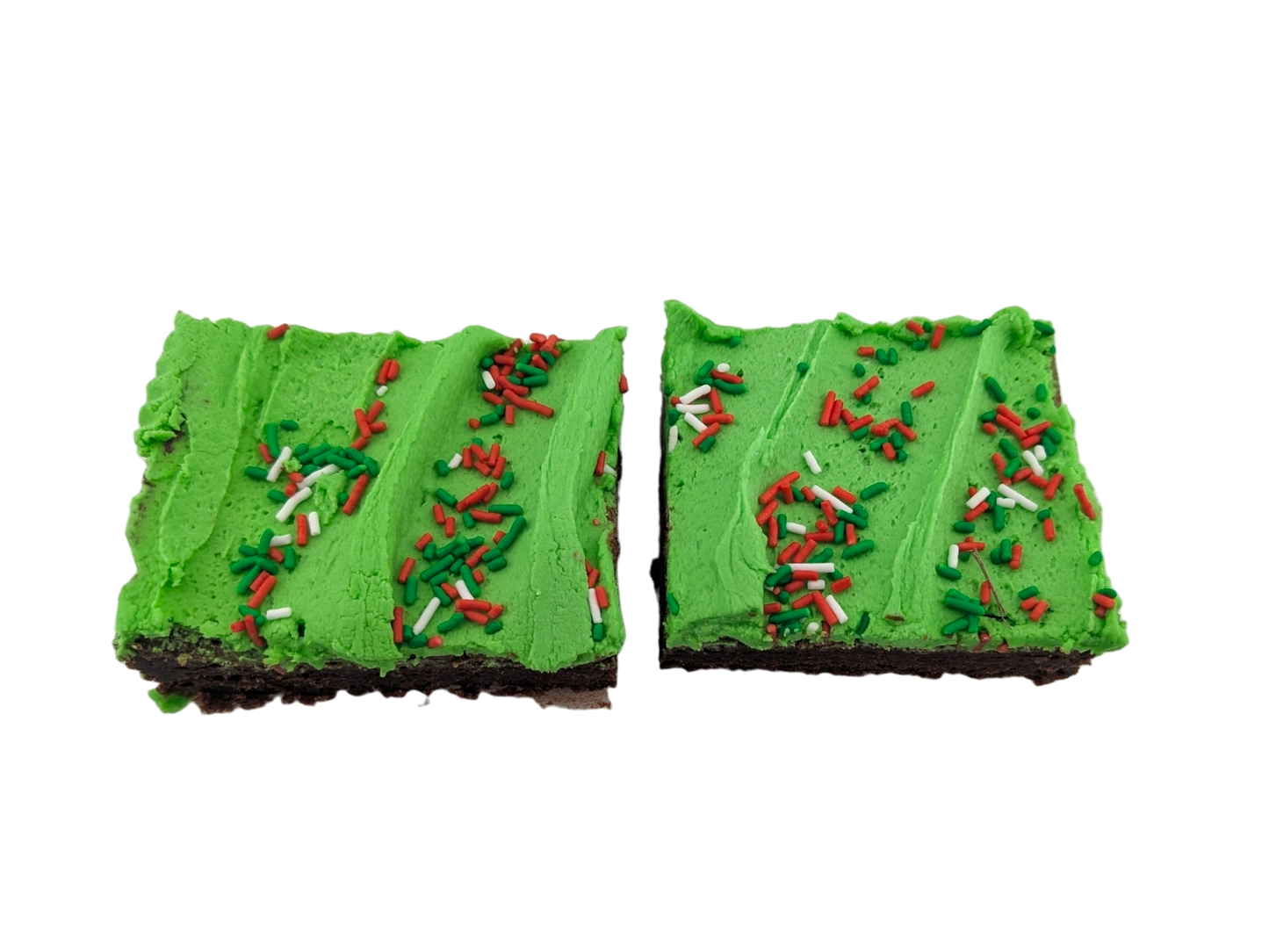 Homemade Mint Brownies - 2 Pack