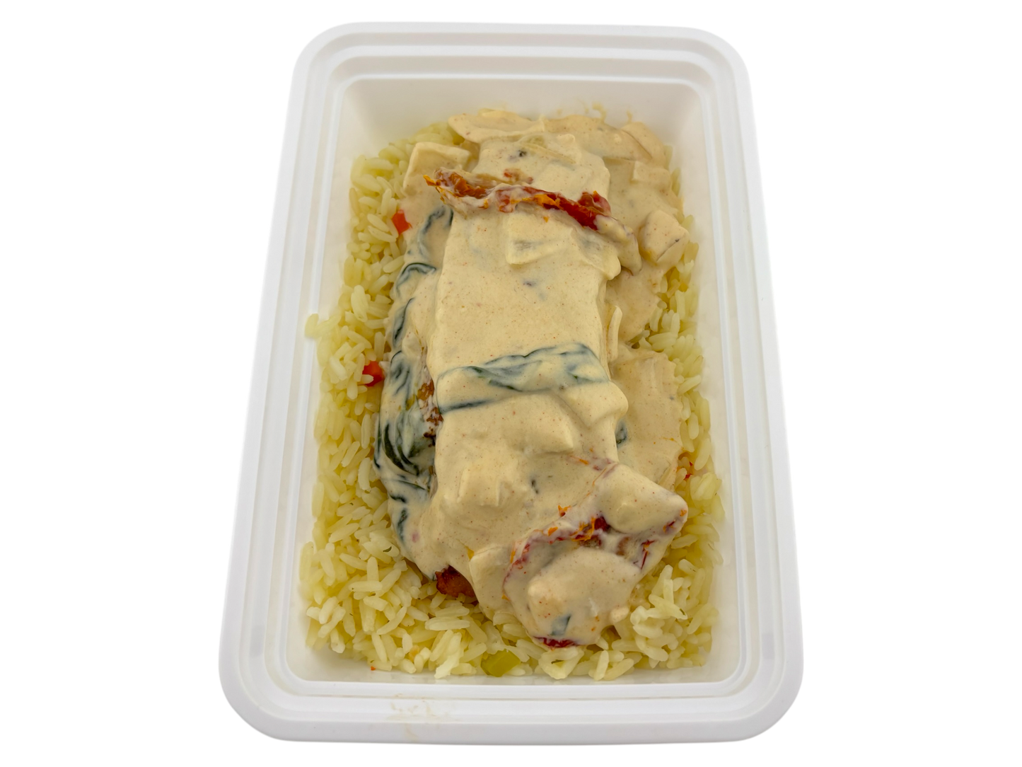 Salmon with Sundried Tomatoes and Rice