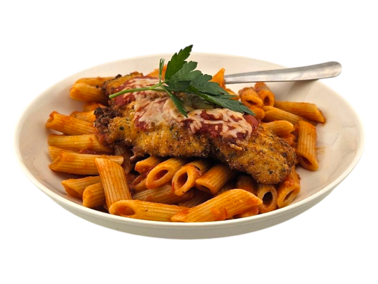 Chicken Parmesan and Pasta
