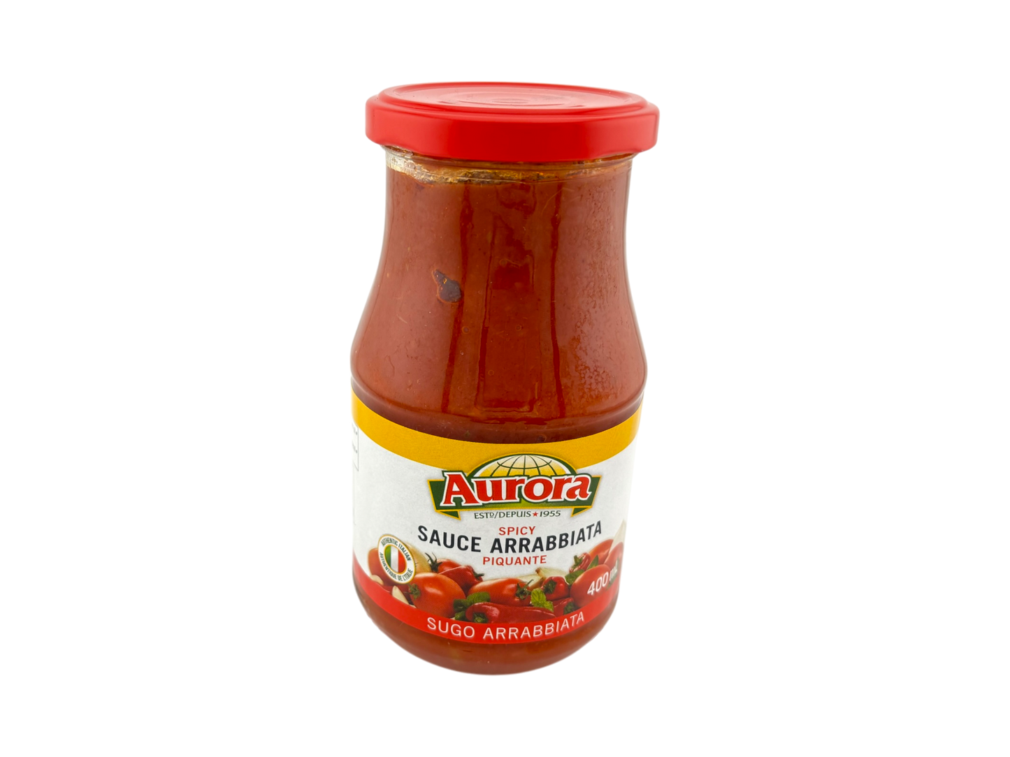 Aurora Sauce Arrabbiata (Spicy) - 400ml