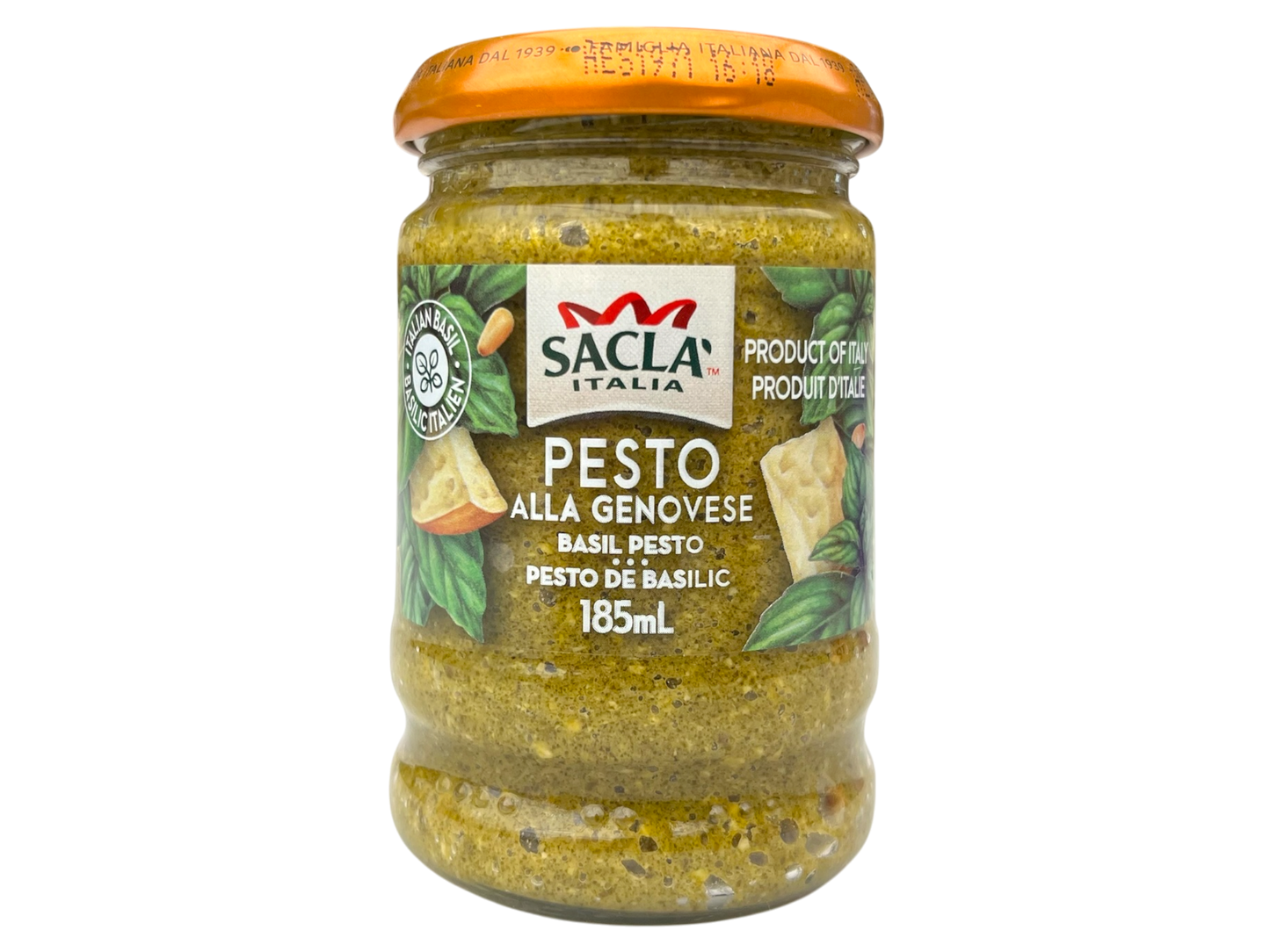 Sacla Basil Pesto - 185ml