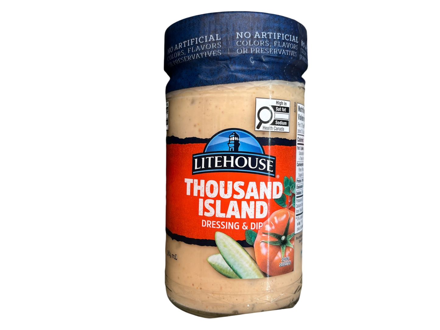 Thousand Island Dressing & Dip - Litehouse - 384ml