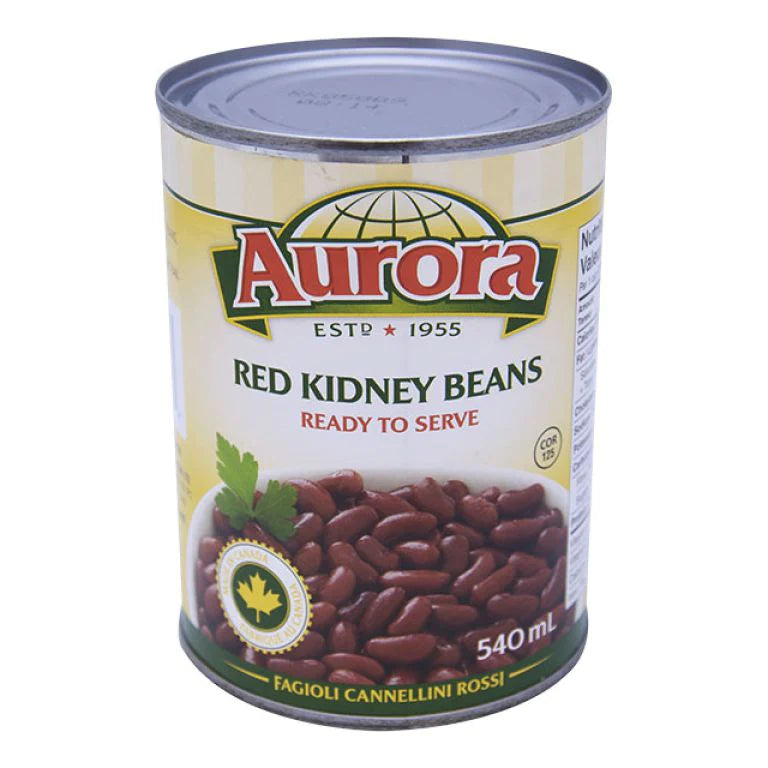 Aurora Canned Red Kidney Beans - 540ml