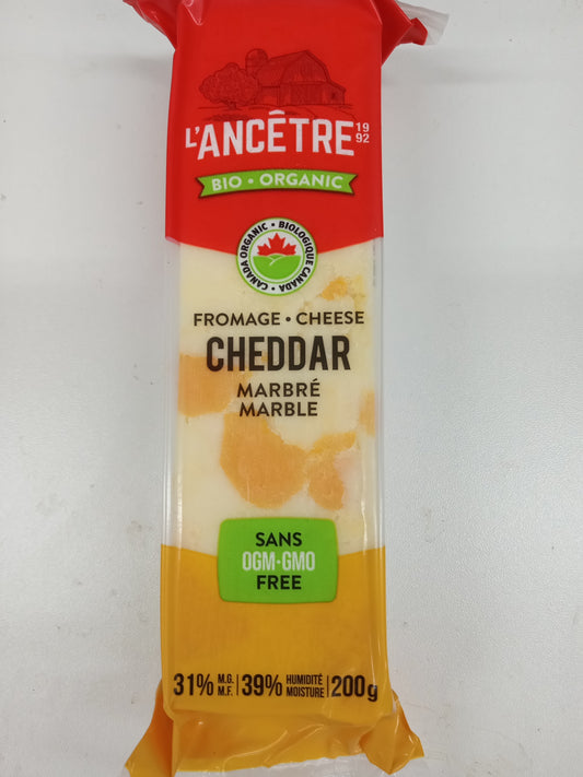 Marble Cheddar Cheese - L'ancetre - 200g
