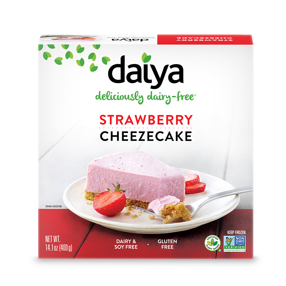 Daiya Strawberry Plant-Based Cheezecake