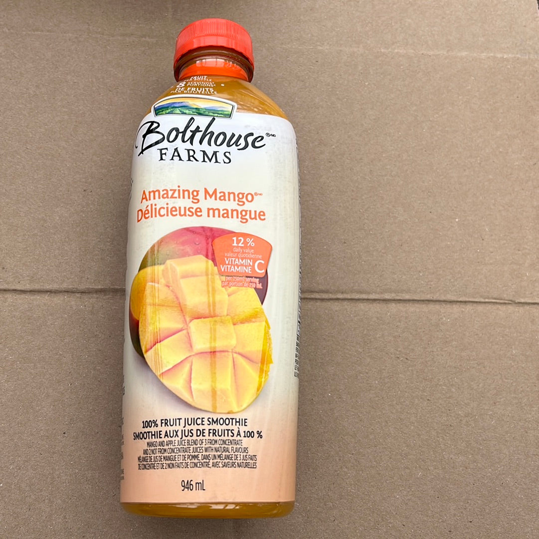 Bolthouse Farms- Amazing Mango -946ml