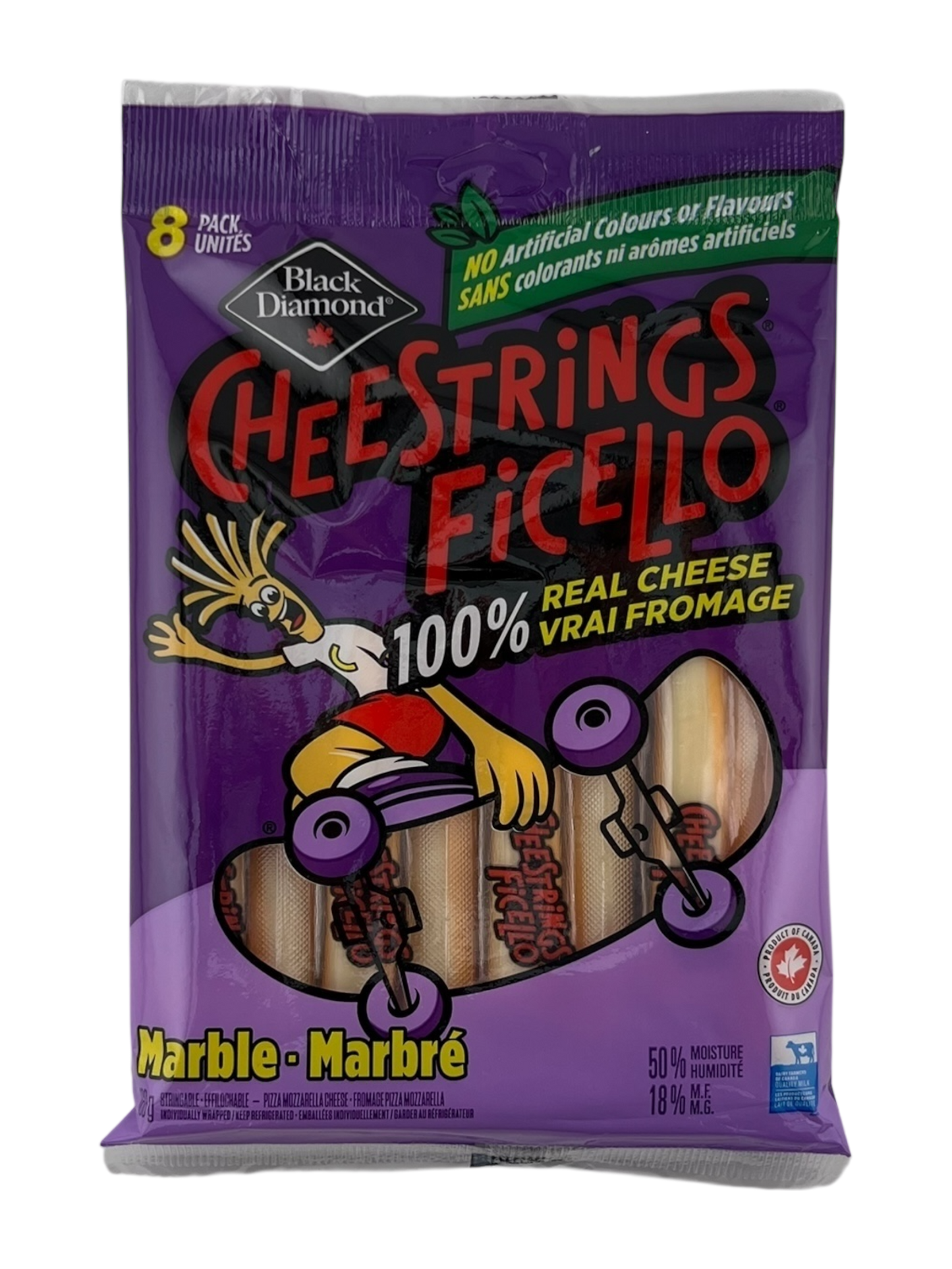Black Diamond Marble Cheese Strings - 168g