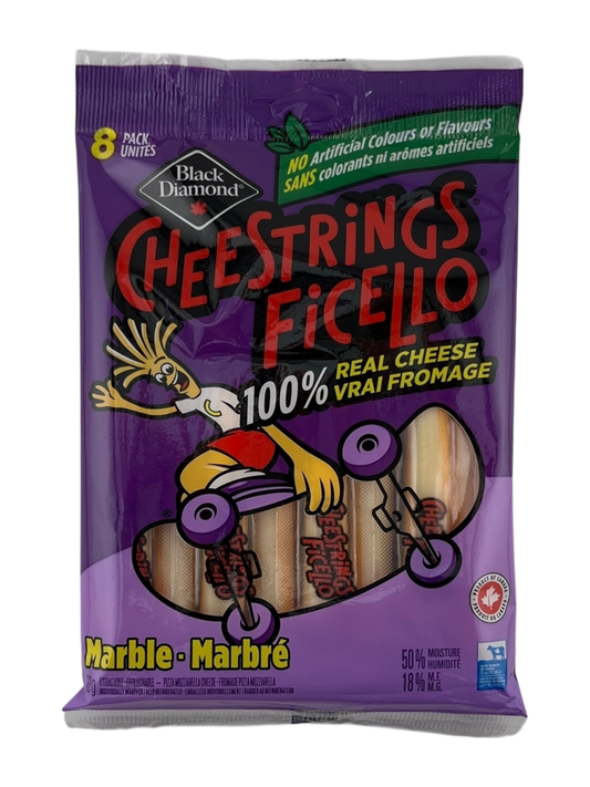 Black Diamond Marble Cheese Strings - 168g