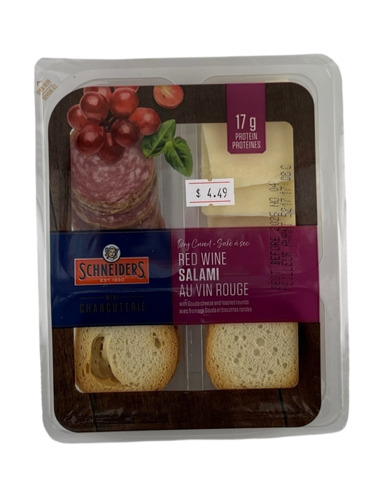 Schneiders Mini Charcuterie Kit - Red Wine Salami