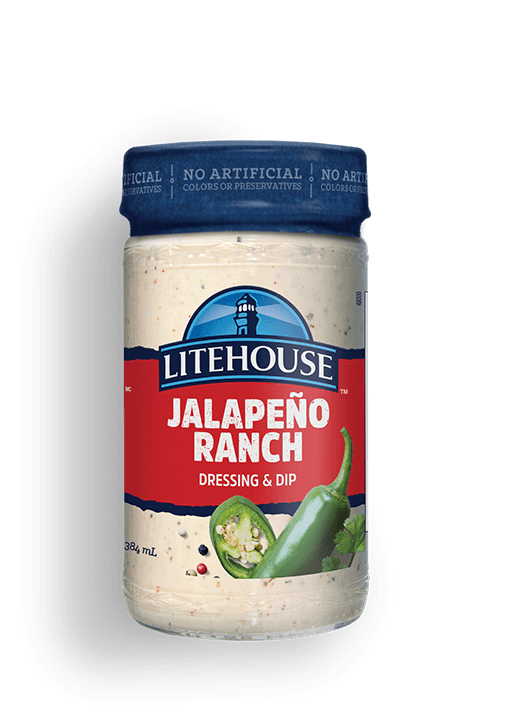 Jalapeno Ranch Dressing & Dip - Litehouse - 384mL