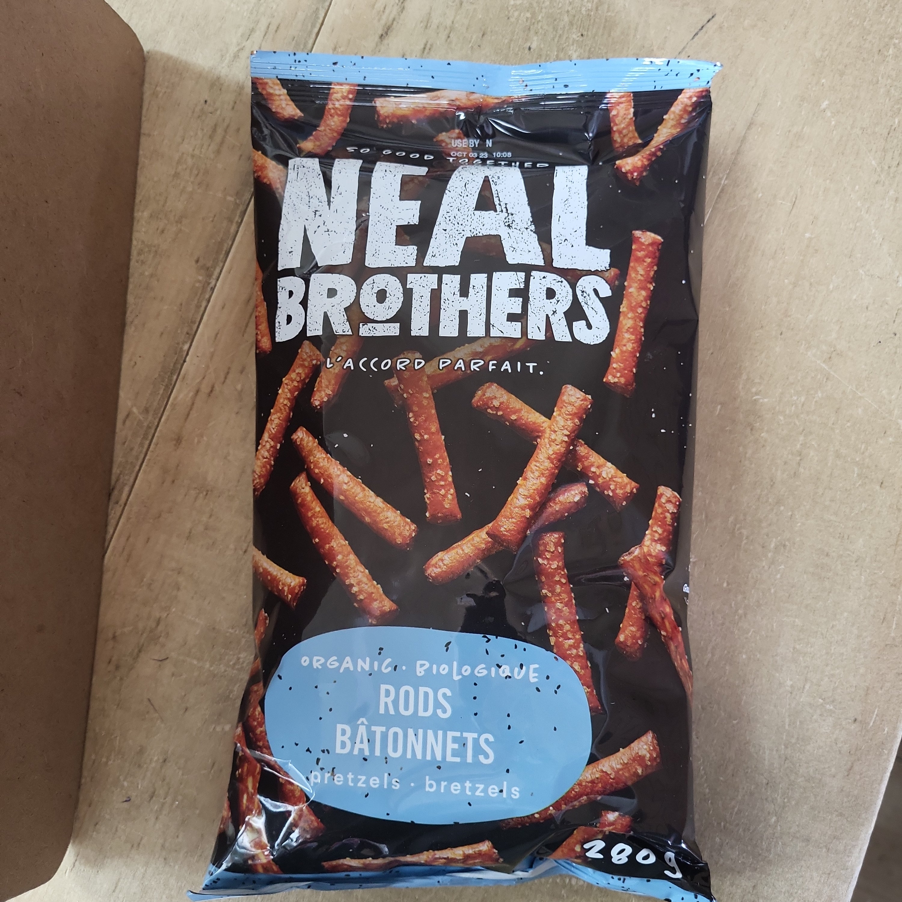 Neal Brothers Organic Pretzel Rods