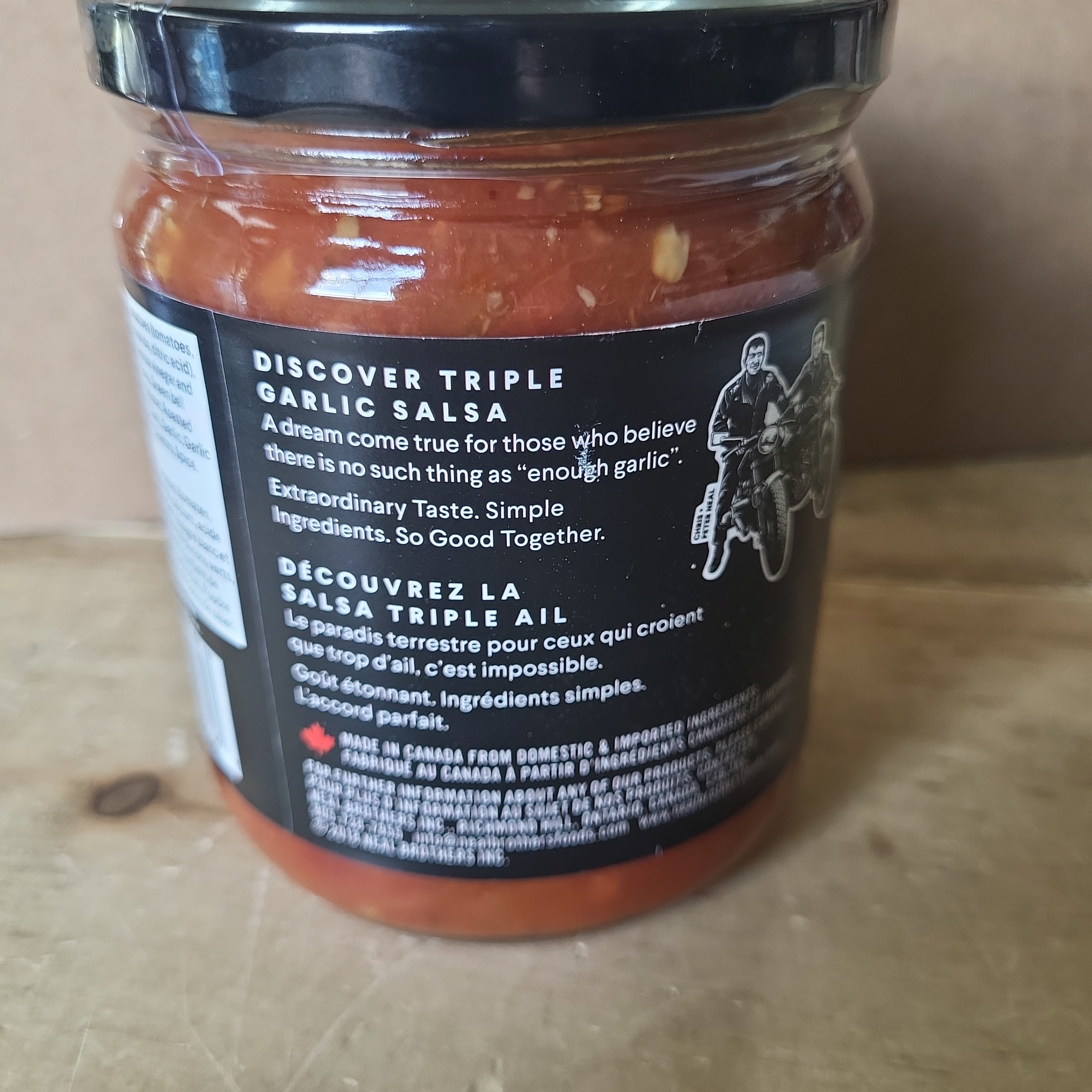Neal Brothers Triple Garlic Salsa