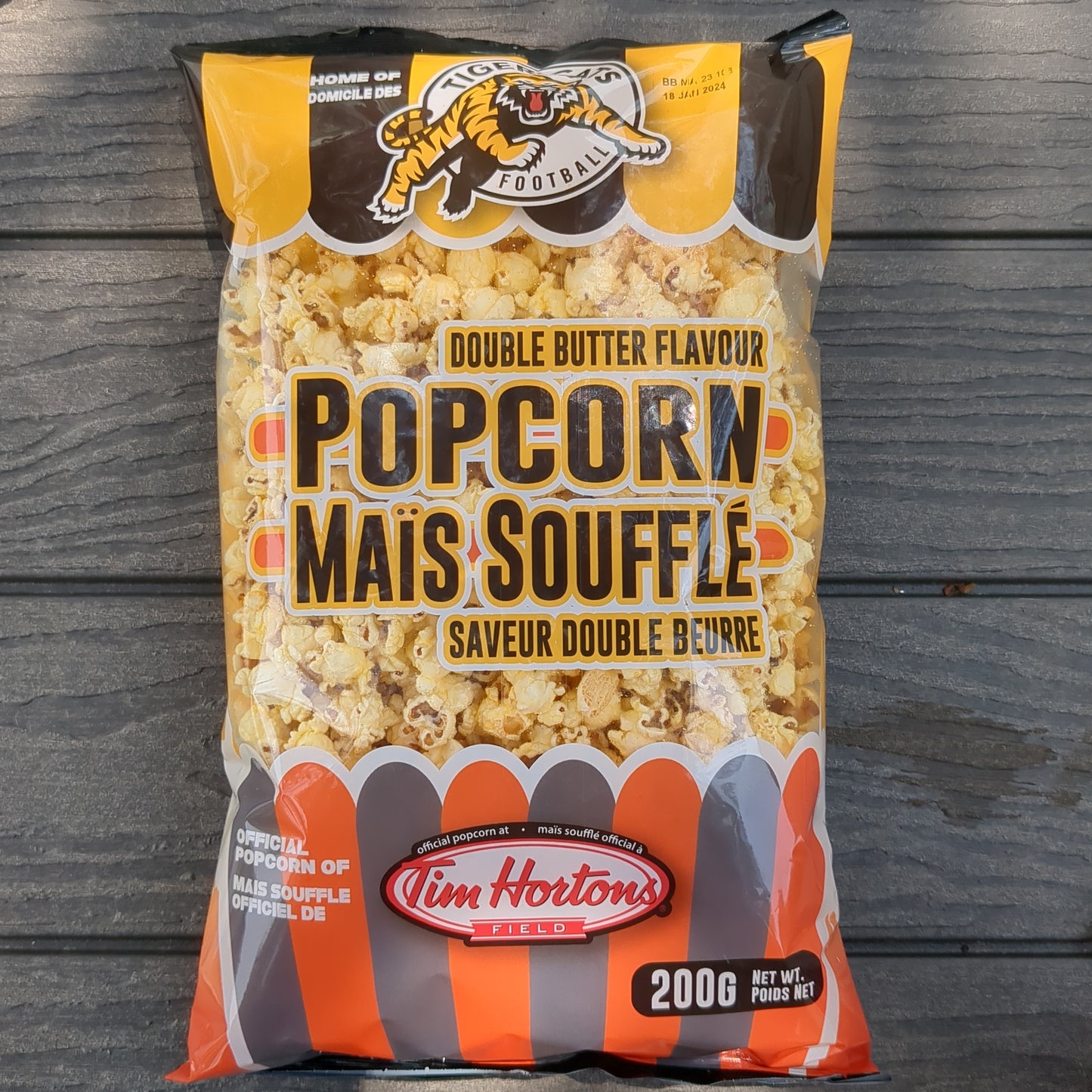 Double Butter and Salt Flavour Popcorn