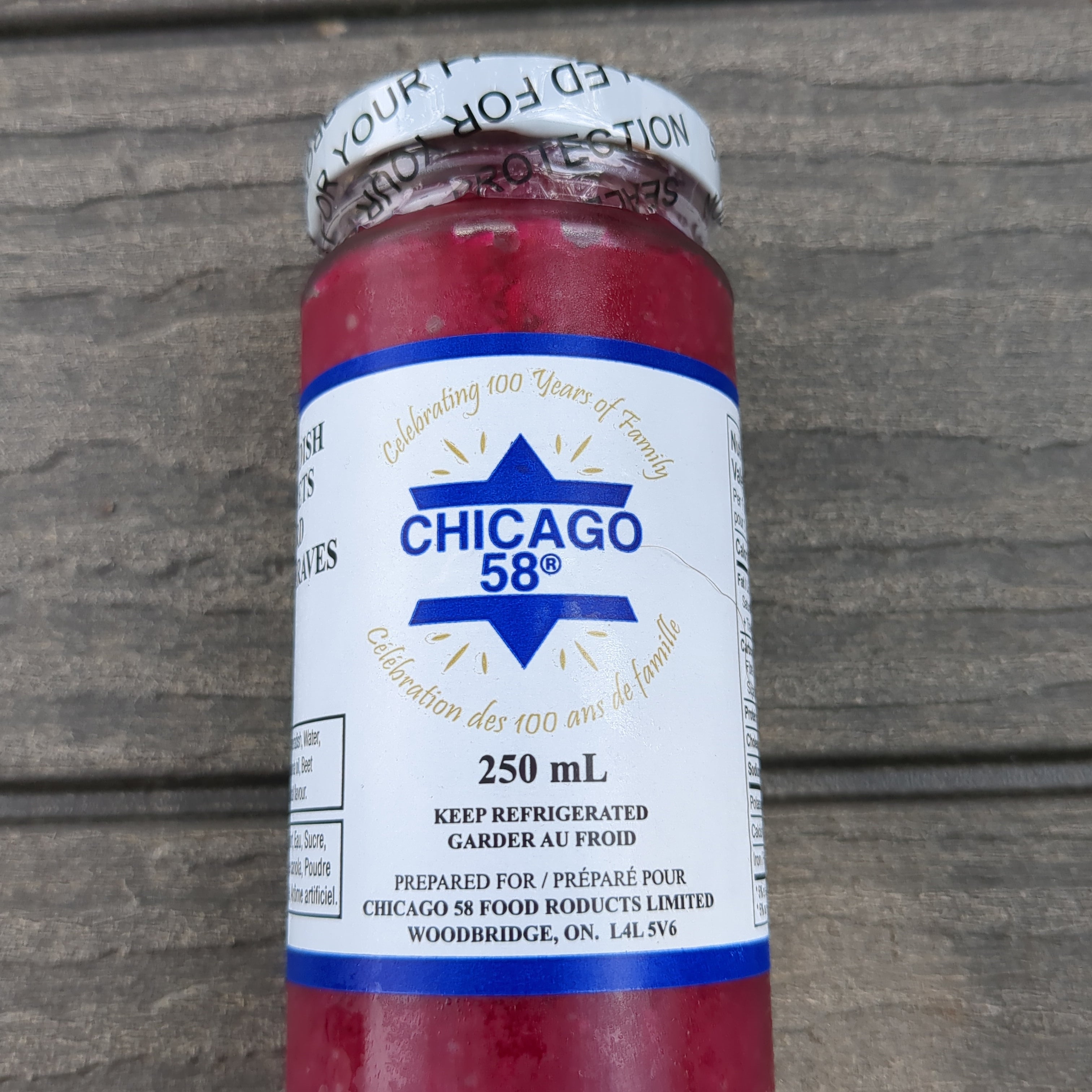 Chicago 58 Horseradish with Beets