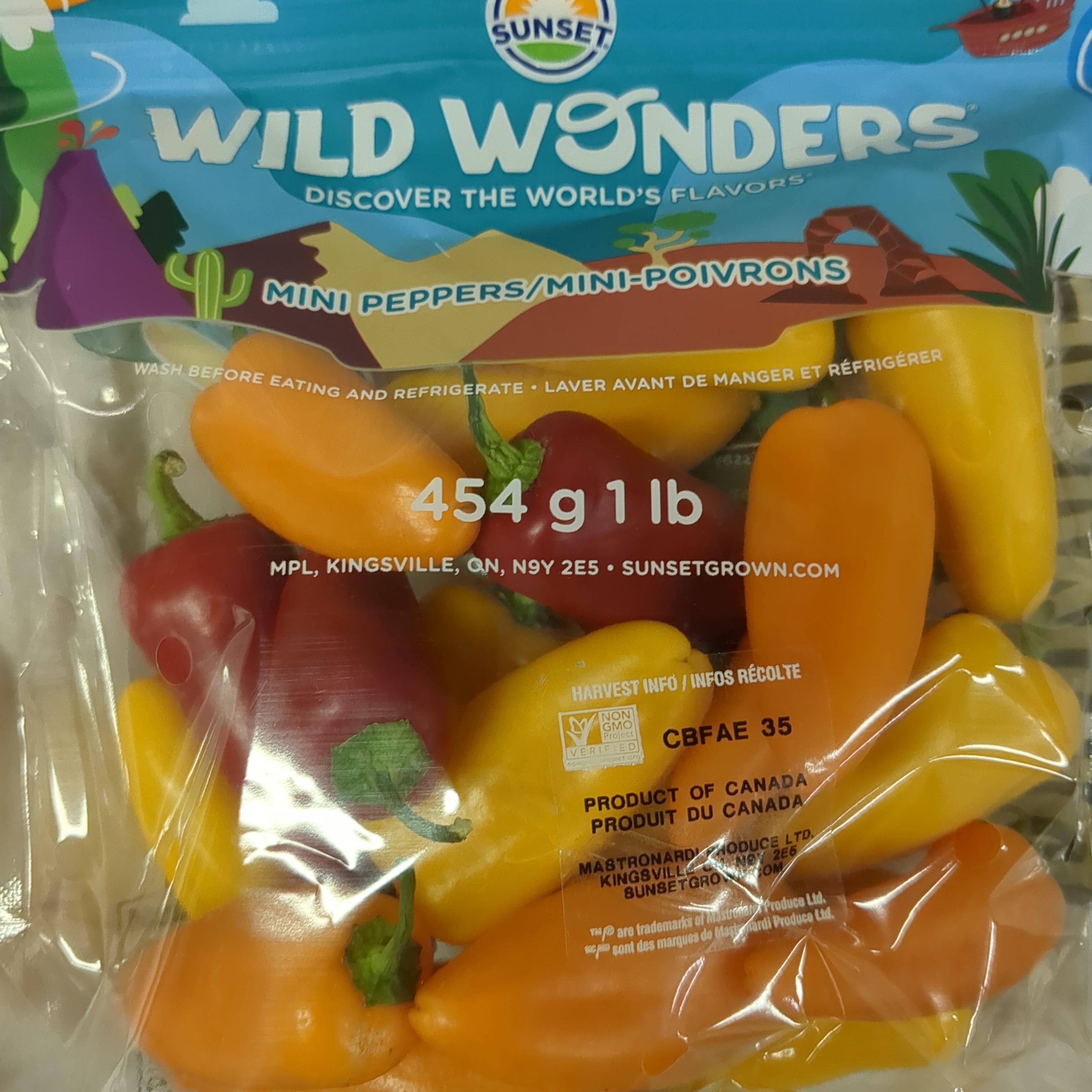 Mini Peppers - 1Lb Bag