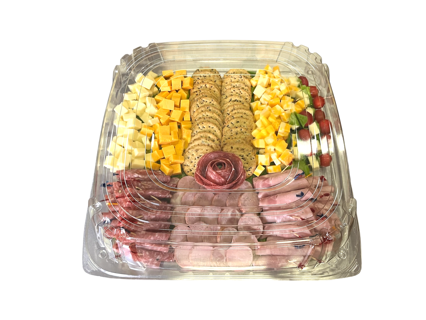 18" Meat, Cheese, and Crackers Tray