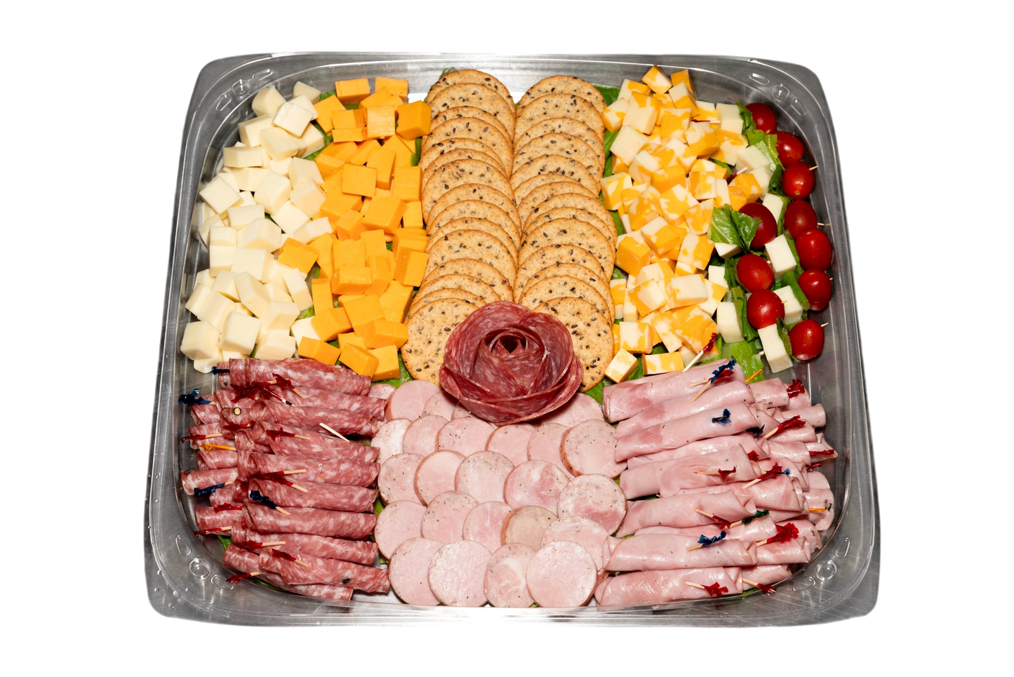 18" Meat, Cheese, and Crackers Tray