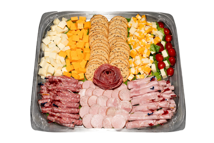 18" Meat, Cheese, and Crackers Tray