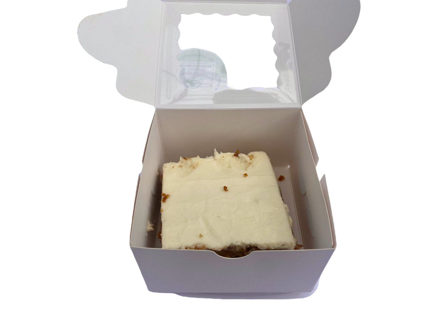 Homemade Carrot Cake Square